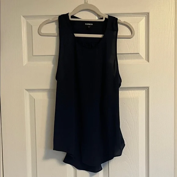 High-Low Hem Racerback Tank - Picture 1 of 4